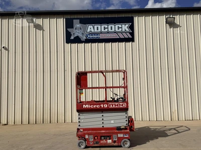 Used 2018 MEC MICRO 19 Scissor Lifters Texas US | Adcock Equipment USA #1545493