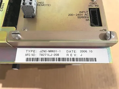 JZNC-NRK51-1,CPS-420F,JZNC-NRK01-1,SGDR-AXA01A | Yaskawa Control Unit - NX100/HP6 Robot Controller, CPS-410F, SGDR-AXA01A, JZNC - Used