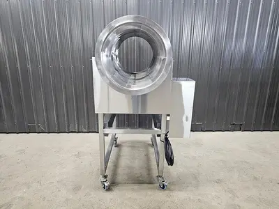 Used Coating Pan Drum Tumbler, 24" Diameter X 48" Long