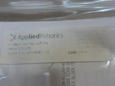 NEW APPLIED ROBOTICS INC 0202-D72A  (-05)