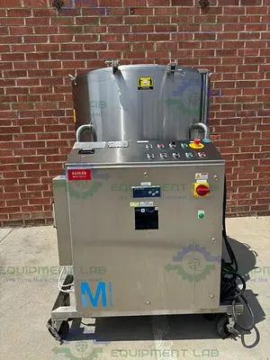 USED MILLIPORE STAINLESS STEEL SINGLE USE 1000 LITER REACTOR W/ CONTROLLER