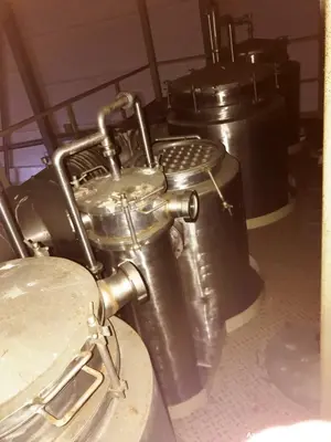 Used ANHYDRO Falling Film Vacuum Evaporator – 6,500 kg/h | MVR x2 | 5 Calendria | CIP