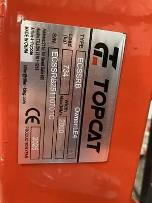 TOPCAT Skid Steer tree shears