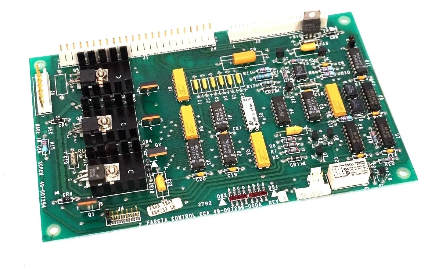 NEW DIEBOLD FASCIA CCA 49-007296-000A CONTROL BOARD 49007296000A
