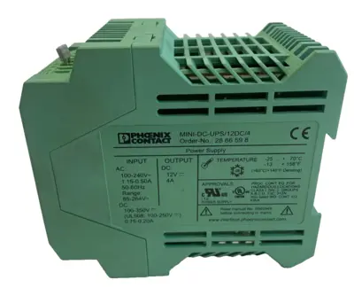 NEW PHOENIX CONTACT MINI-DC-UPS/12DC/4 POWER SUPPLY 2866598 MINIDCUPS12DC4