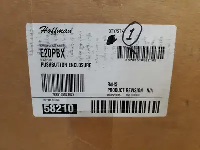 Used Hoffman E-20PBX Electrical Boxes South Carolina US | Palmetto Automation #1158855