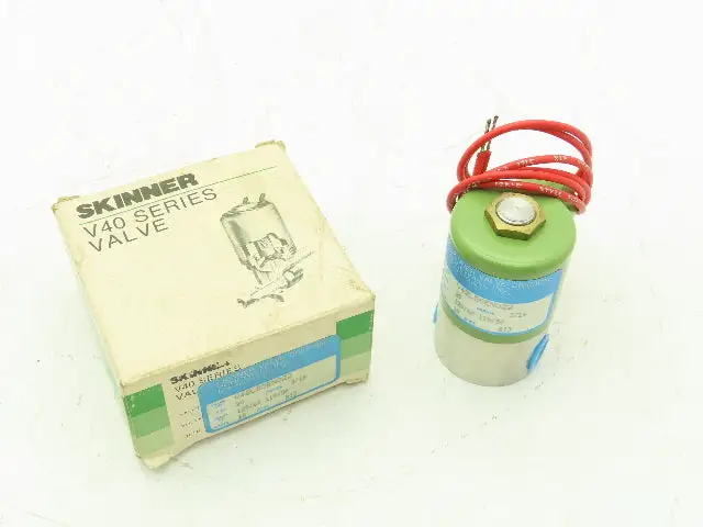 Honeywell Skinner V42LB0EN022 Solenoid Valve 2-Way NC 120V 20 PSI 1/4" NPT