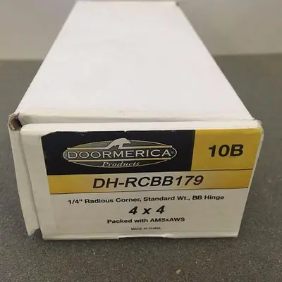 DOORAMERICA DH-RCBB179 1/4" radious corner