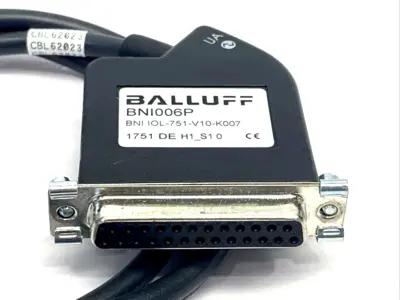 Used Balluff BNI IOL-751-V10-K007 Electrical Fittings Michigan US | Maverick Industrial Sales #1410719