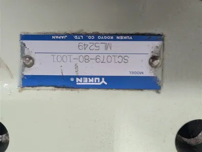 Yuken SC1079-80-1001 Pneumatic Servo Valve ML5249 Used