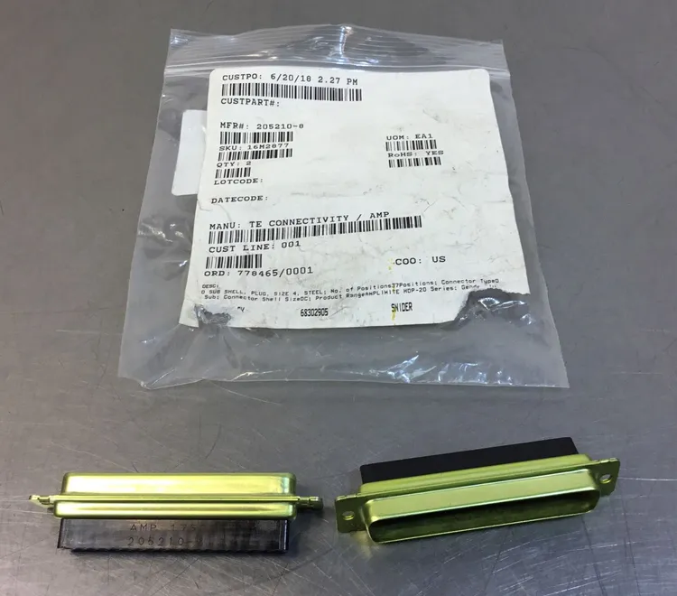 Used TE Connectivity _UNKNOWN_ Connector Accessories South Carolina US | Palmetto Automation #1165473