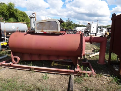 Degasser - Horizontal Vacuum Degasser, Air Marshall Compressor,