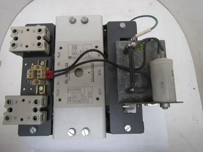 GEC ALSTHOM DL 165 N-22 3 Pole Contactor 110 Volt Coil 240 V 125 HP 480 V 225 HP