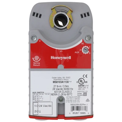 Honeywell MS8103A1130 Actuator / Direct Coupled [New]