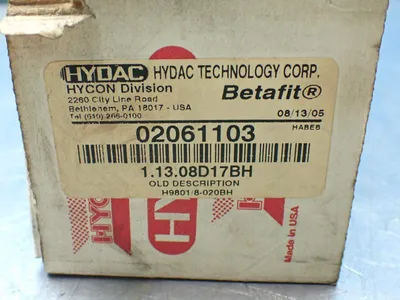 NEW HYDAC 02061103