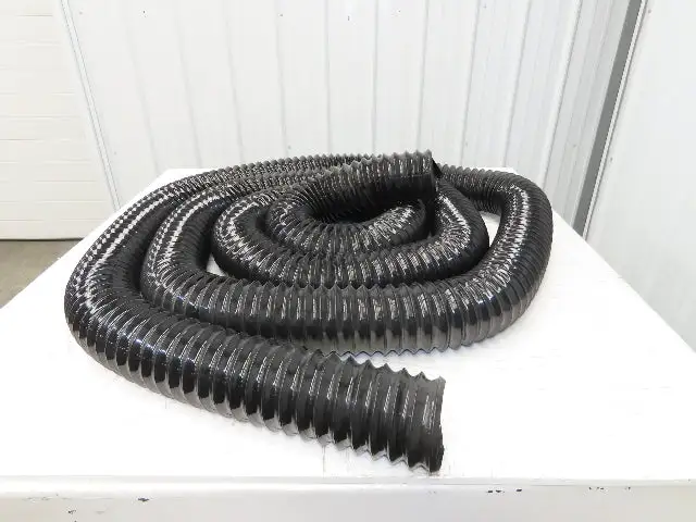 Flexaust 8501040025 Flx-Thane Urethane Hose 4" ID 25' Total Length Ducting Hose