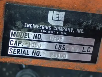 USED LEE ENGINEERING COMPANY M252