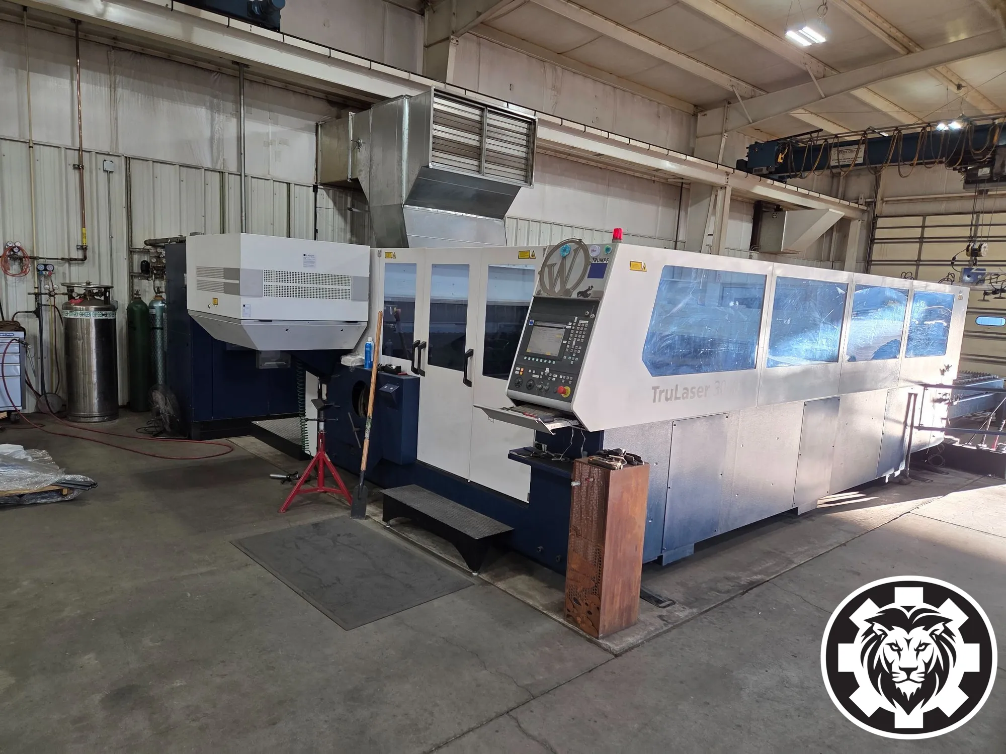 4000 Watt Trumpf Trulaser 3040 CO2 Laser, 2010 - Rotary Axis for Tube Cutting, Well Maintained