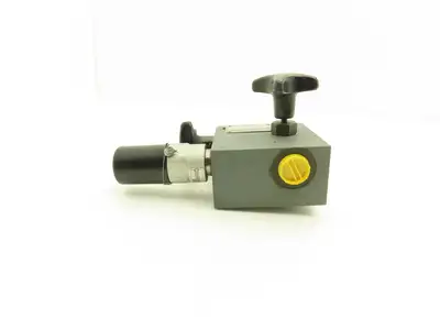 Herion BSP Hydraulic Directional Valve Block Cartridge Relief TUEV.SV.90-527