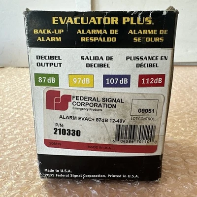 NEW Federal Signal 210330