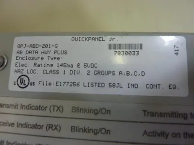 USED PROFACE 2980070-02