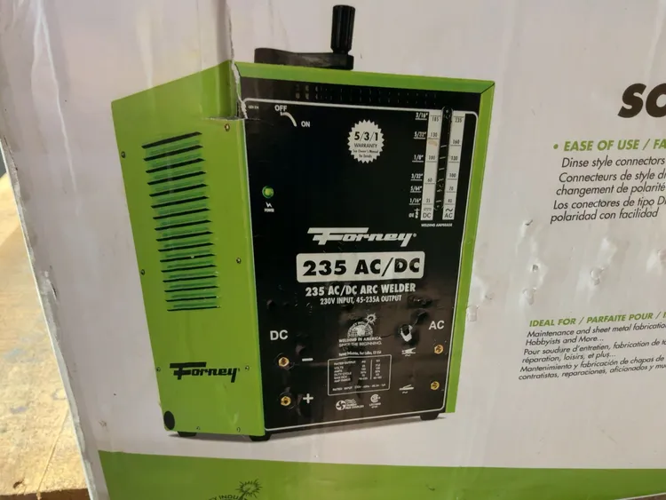 Used FORNEY 235 AC/DC ARC WELDER Arc Welders Michigan US | Miedema Asset Management Group #1424974