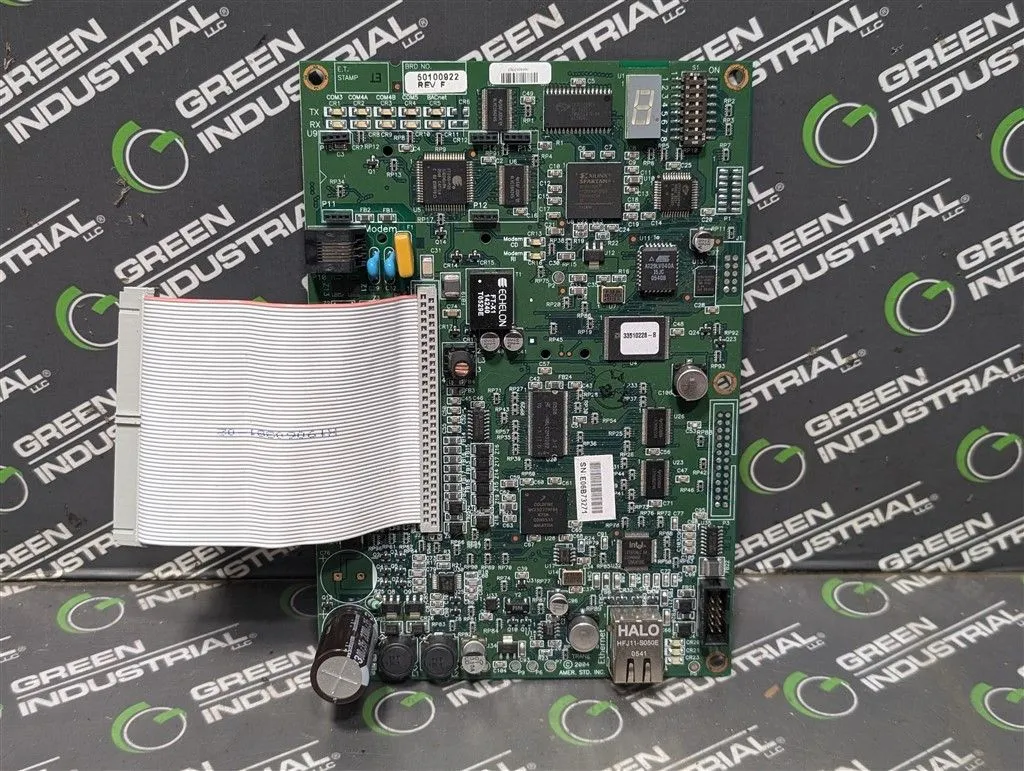 Trane 50100922 Chiller Control Board Rev. F 34103180-G Used