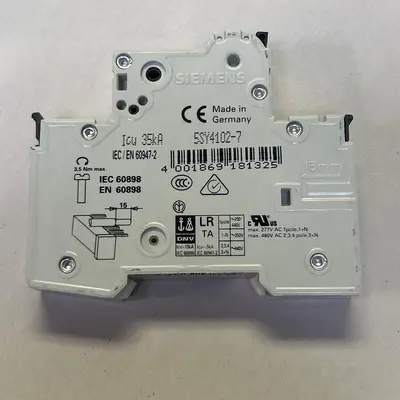 Used SIEMENS 5SY4102-7 Miscellaneous Equipment (Electrical & Power) | Surplus Asset Holdings #1196165