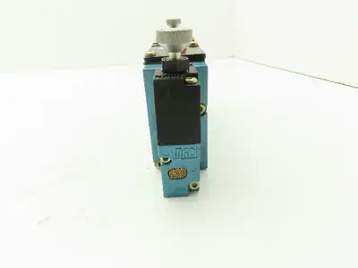 MAC 93A-EAB-000-DM-DJAP-4DG Pneumatic Double Solenoid 4/3 Spool Valve 120V