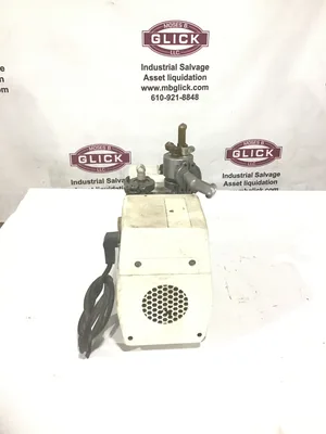 Alcatel 2015 SD/AM645419 Dual-Stage Rotary Vane Vacuum Pump