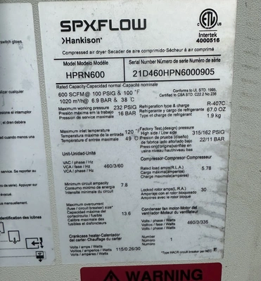 HANKISON HPRP600 Air Compressors, Portable | Norcal Machinery (2)