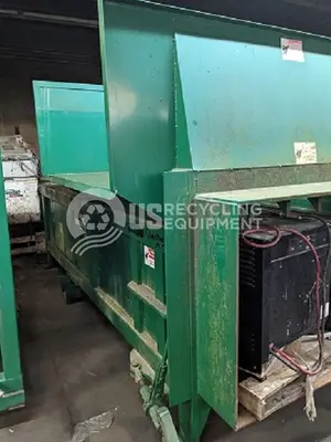 USED JV MANUFACTURING CXR-03 STATIONARY WITH BONDTECH DUMPER