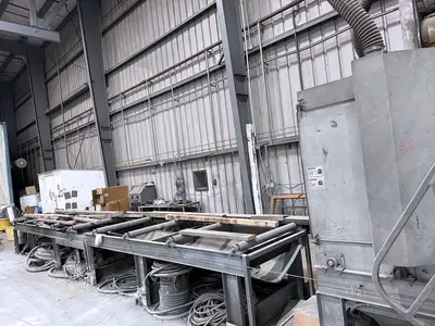 Used 1999 LS INDUSTRIES 24"X42" CONVEYOR BLASTER Finishing Machines Illinois US | Machinery Marketing International #1295625