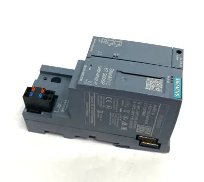 USED SIEMENS 2-PORT INTERFACE MODULE IM 155-6PN/2 W/ 6ES7193-6AR00-0AA0 BUS AD