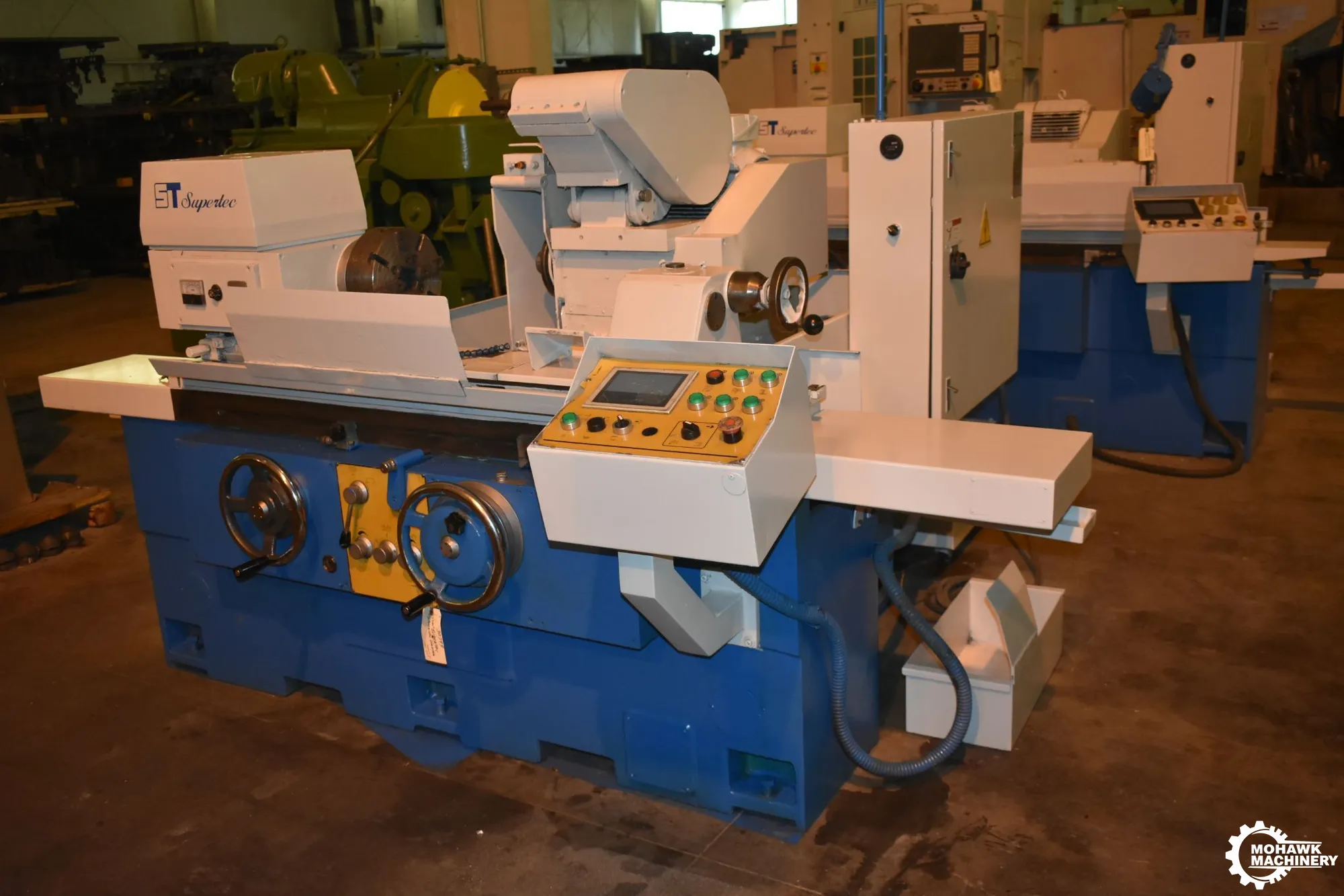 12" x 24" SUPERTEC "G32P-60CII" UNIVERSAL CYLINDRICAL GRINDER w/INTERNAL GRINDING SPINDLE - AUTOMATIC INFEED