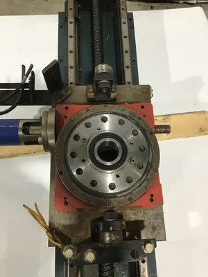 Industrial Linear Motion Slide Assembly w/ Allen Bradley MPL-B330P MJ22AA Motor