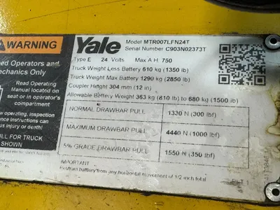 2019 YALE MTR007LFN24 FORKLIFTS | Platinum Group (8)