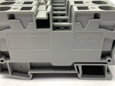 USED PHOENIX CONTACT FEED-THROUGH TERMINAL BLOCK 3036149 LOT OF 13