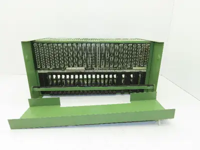 Arburg 511  25-Slot PLC Card Rack Circuit Board Chassis Injection Molder Machine