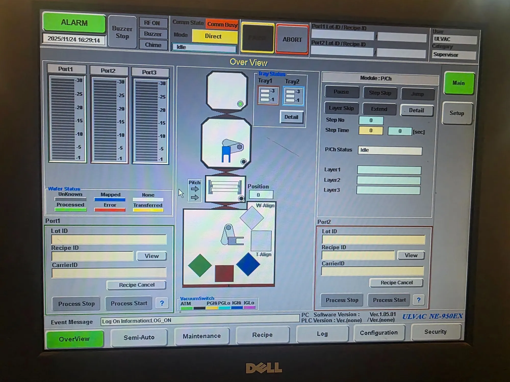 USED 2015 ULVAC NE950EX