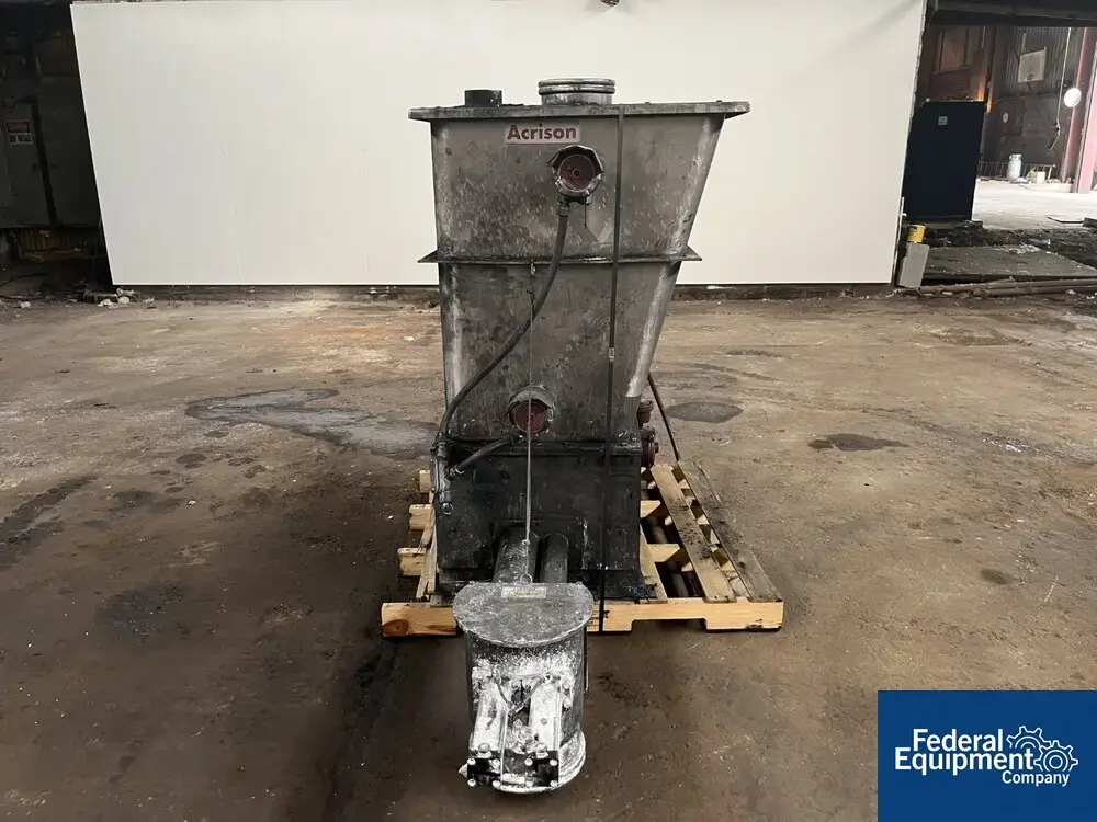 USED Acrison Acrison Gravametric Feeder, S/S