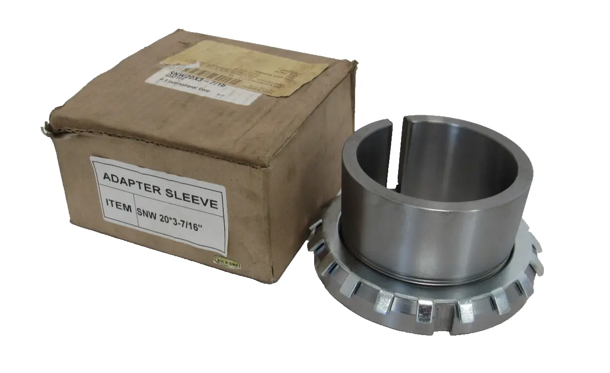NEW PT INTERNATIONAL SNW 20*3-7/16 ADAPTER SLEEVE SNW203716