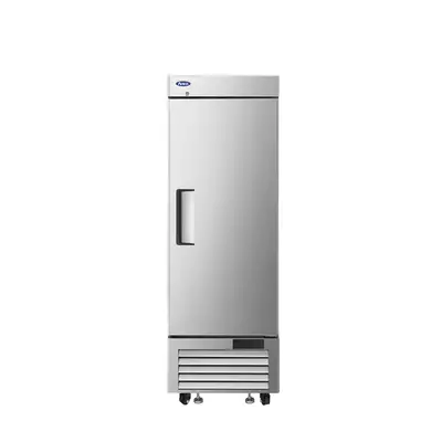 New | in-Stock Atosa New Atosa MBF8532GR 76" Bottom Mount One (1) Door Reach-In Refrigerator Refrigerators Illinois US | Falcon Restaurant Supply #1375564