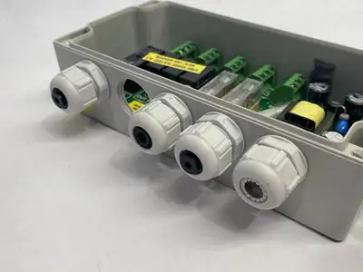 USED PULSAFEEDER MICROVISION FLOW CONTROLLER UNIT 120V 5A SFT. VER. 1.39