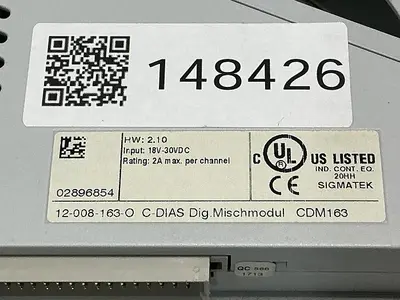 USED SIGMATEK CDM163 12-008-163-O