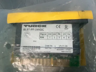 Used TURCK BL67PF24VDC PLC Power Supplies Ohio US | HGR 24 #1474862