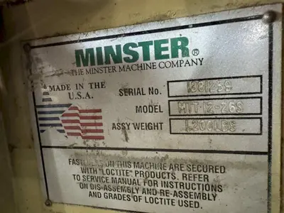 MINSTER MR15-26S / MSH30-26-7 / MEF5-26 Coil Feed Lines | PressTrader Limited (13)