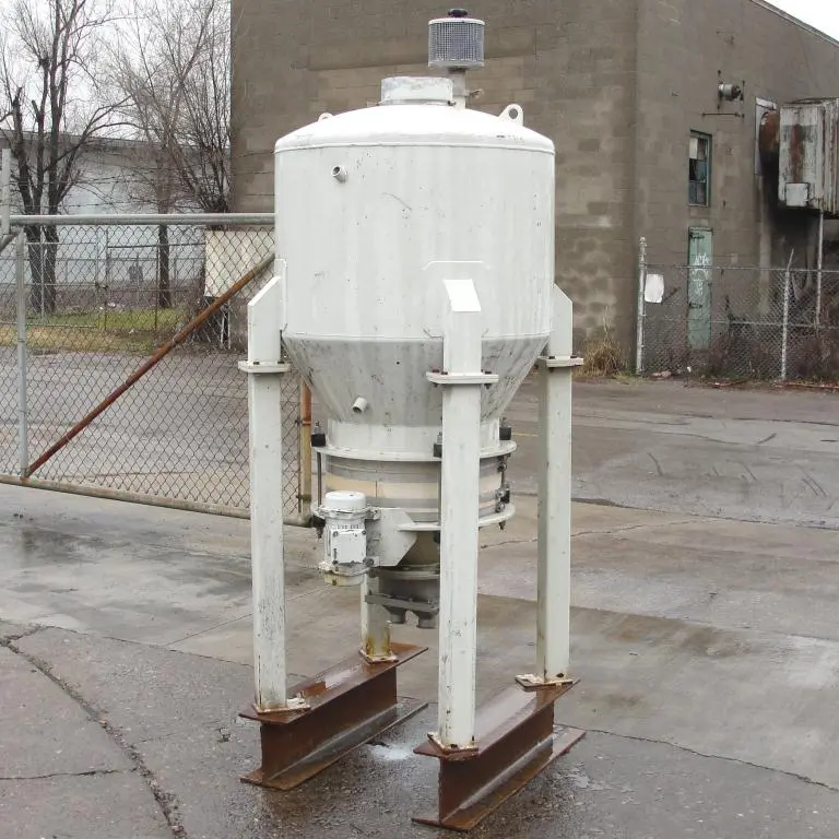 SPC6055  Bin Hopper Silo 32" diameter, live bin bottom, CS