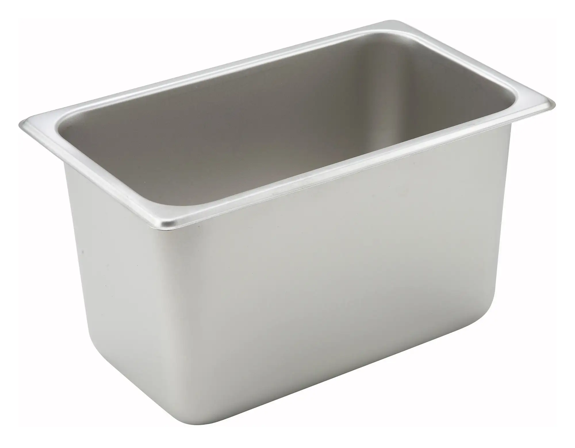 Straight-sided Steam Pan, 1/4 Size, 6", 25 Ga S/S (12 Each)
