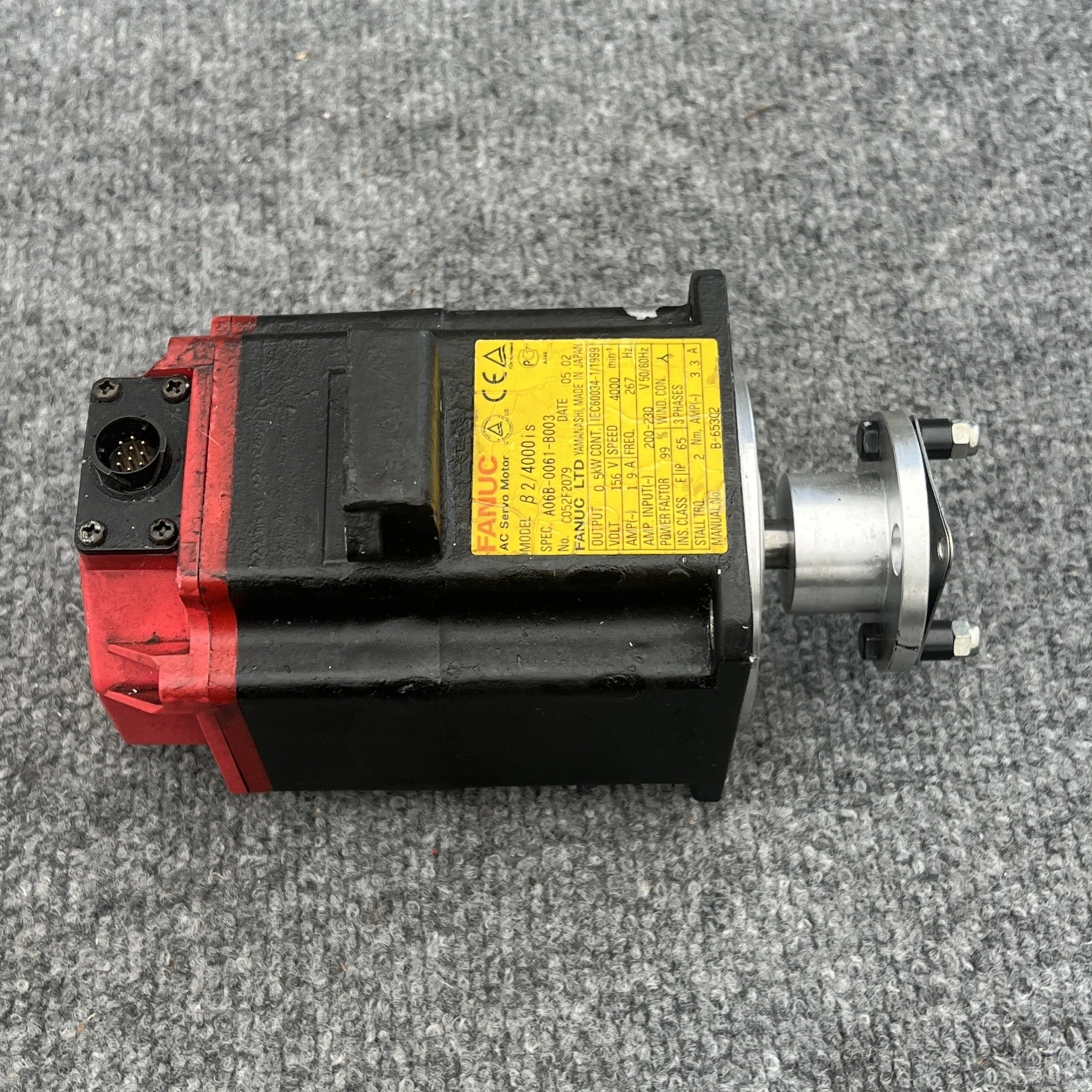 Used FANUC A06B-0061-B003 Servo Motors California US | Davliegogo LLC #1705778